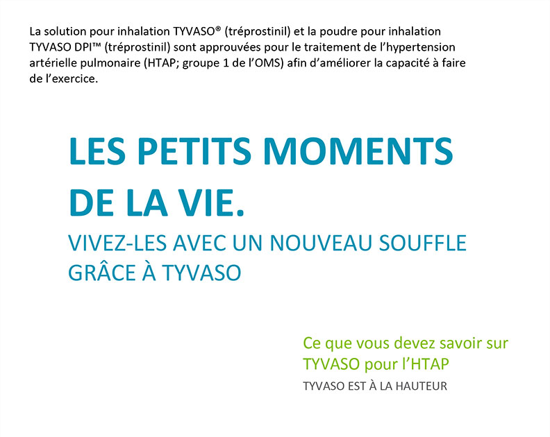 TYVASO PAH Patient Brochure Canadian French Translation thumbnail